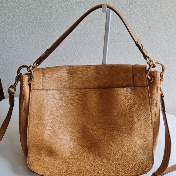 MCM 2 way Leather Shoulder Bag Mustard  Yellow - Picture 3 of 16